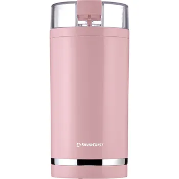 Mlýnek na kávu SILVERCREST® Elektrický mlýnek na kávu SKMS 180 B1 (světle růžová)