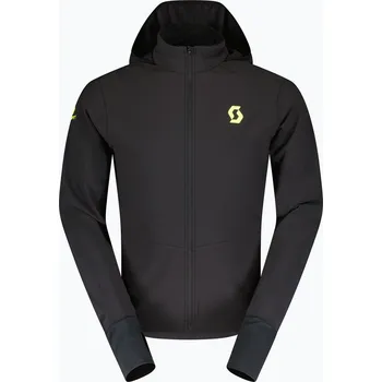 Běžecké oblečení Pánská běžecká bunda SCOTT RC Run Warm black/yellow