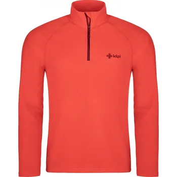 Pánská mikina Pánská fleecová mikina KILPI ALMERI-M SM0211KI ČERVENÁ XS