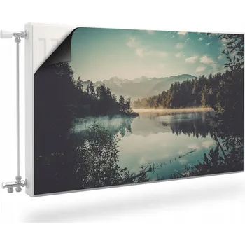 Obraz Magnetická podložka na radiátor, kryt na topení 120 x 60 cm zelená