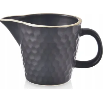 Konvička na mléko Keramická mléčenka černá 100 ml