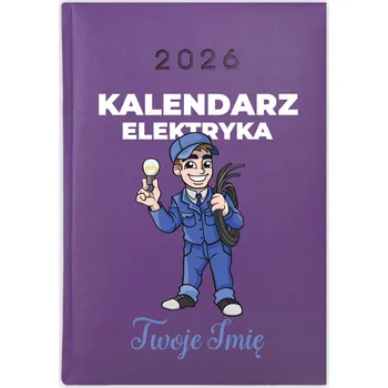 Kalendář Knihový kalendář 2026 A5 fialový