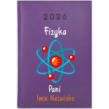 Kalendář Knižkový kalendář 2026 A5 Cute Cups fialový