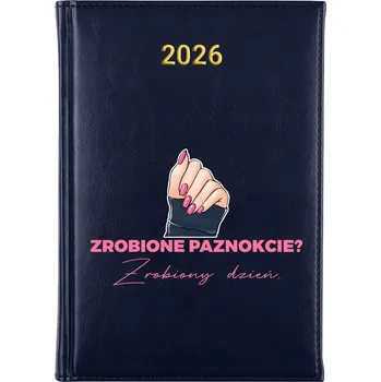 Kalendář Knižkový kalendář 2026 A5 FunnyCase modrý