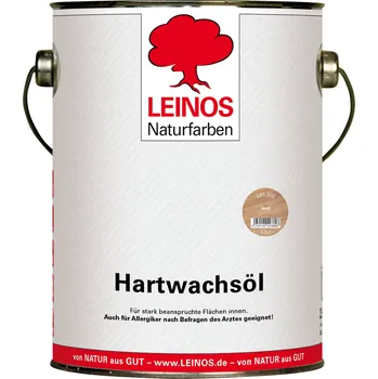 barva a nátěr na dřevo LEINOS 290.202 - Tvrdovoskový olej bílý 2,5lt