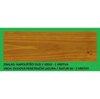 Olej na dřevo BBB Napouštěcí olej 0,9lt Jedle