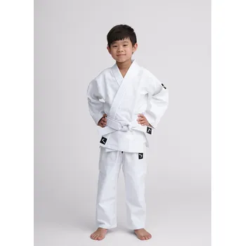 Bojový sport DĚTSKÉ judo kimono gi IpponGear FUTURE 2 - White BÍLÉ + bílý pásek Velikost: 110 cm