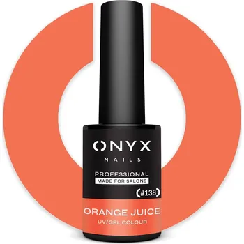 Přípravek na nehty 138 Hybridní lak Orange Juice 7ml