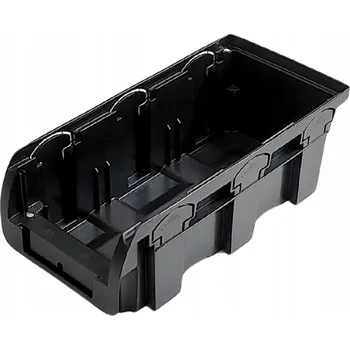 Úložný box Černá dílenská úložná nádoba / box č. 2L - 215x102x75 mm