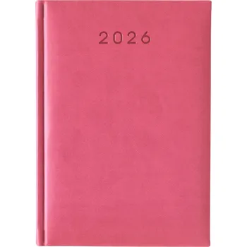 Diář Knižkový kalendář 2026 A5 Scriba růžový