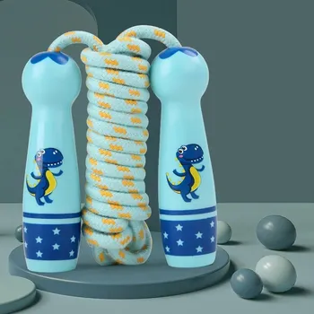 Švihadlo Dětské nastavitelné kreslené švihadlo 280 cm | dětské švihadlo, fitness švihadlo - 6