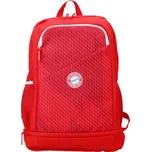 FC BAYERN MNICHOV Školní batoh FC Bayern Mnichov, červený, vodoodpudivý