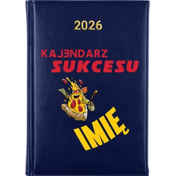 Diář Knižní kalendář 2026 A5 modrý