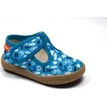 Milami barefoot přezůvky BF1 MAC41-06A Light blue Bike Velikost: 24