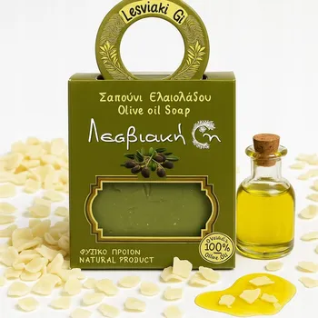 Mýdlo Řecké olivové mýdlo přírodní 100g MORIA Lesbos