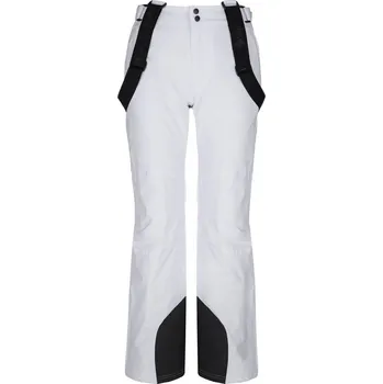 Dámské lyžařské kalhoty KILPI ELARE-W SL0406KI BÍLÁ 40S