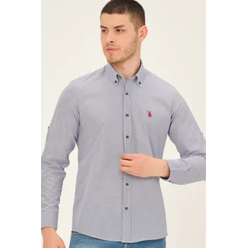 Pánská košile Pánská košile dewberry dewberry šedá 1941434