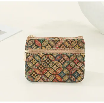 Peněženka Cestovní peněženka s dvojitým zipem | peněženka na cesty, školní peněženka - Styl 1