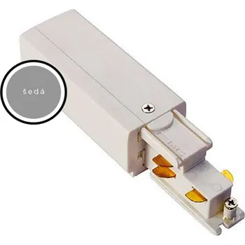 Příslušenství pro svítidlo POWERGEAR Napájení pro 3F lištu DALI LEVÉ Šedá