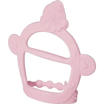 Dětský silikonový kartáček s roztomilým tvarem | dětské kousátko, silikonový kartáček - VÍCE