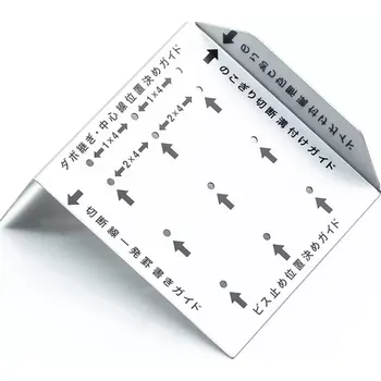 Ruční pilka Nerezové vodítko 2x4 Rakuda pro řezání japonskou pilkou