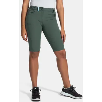 Dámské kraťasy Dámské kraťasy KILPI SYLANE-W TL0403KI TMAVĚ ZELENÁ 44