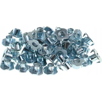 Matice Matice AZMET 8x11 mm stříbrné 50 kusů