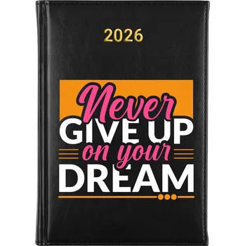 Kalendář Knižní kalendář 2026 A5 FunnyCase černý