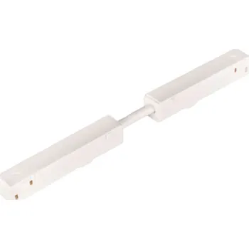 Bodové svítidlo POWERGEAR Spojka flexibilní pro 48V lištu Bílá