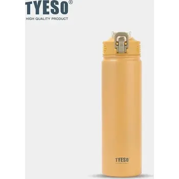 Termoska Termo lahev na vodu | nerezová termoska, sportovní láhev - Yellow , 750 ml