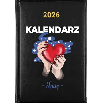 Kalendář Knižkový kalendář 2026 A5 černý