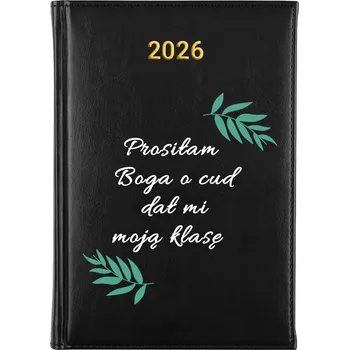 Kalendář Knižní kalendář 2026 A5 FunnyCase černý