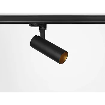 Internova Meteora LED svítidlo pro 3F lištu černé Zlatá matná / 3000K / 24°