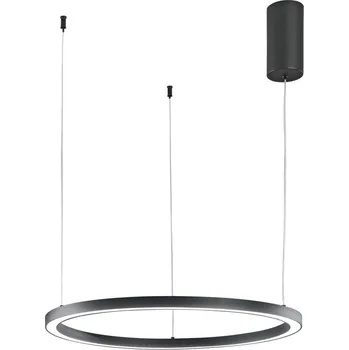 Faneurope HOOP LED kruhové svítidlo Černá / Ø60cm