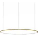 Nova Luce Tarquin LED kruhové závěsné svítidlo 1000mm / Zlatá
