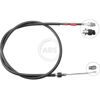 Lanko parkovací brzdy Tažné lanko, parkovací brzda A.B.S. K16957