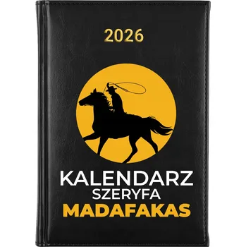 Kalendář Knižkový kalendář 2026 A5 černý