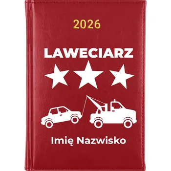 Kalendář Knižkový kalendář 2026 A5 FunnyCase modrý