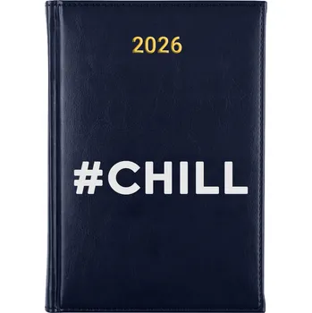 Kalendář Knižkový kalendář 2026 A5 FunnyCase modrý