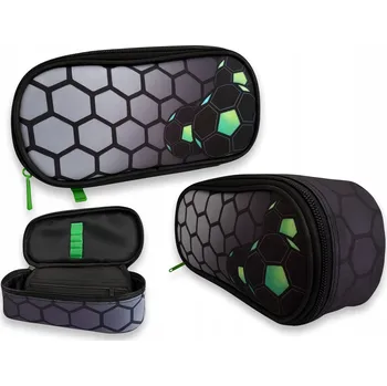 Penál Velký školní penál pouzdro vyztužené kufřík organizér MÍČ (C028)