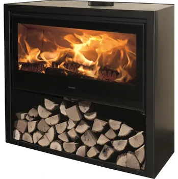 Krbová kamna PANADERO CHOPIN krbová kamna 5,3-11,5 kW, černá - doprava zdarma