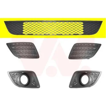 Nárazník Větrací mřížka, nárazník VAN WEZEL 1806590