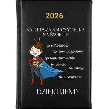 Kalendář Knižní kalendář 2026 A5 FunnyCase černý