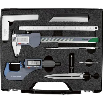 metr 7dílná digitální měřicí Sada FORTIS