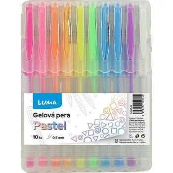 LUMA Pastel, 0.5 mm - sada 10 barev