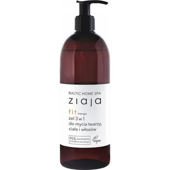 Sprchový gel Ziaja Baltic Home Spa Fit Gel 3v1 na mytí obličeje, těla a vlasů 500 ml