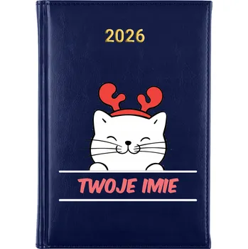 Kalendář Knižní kalendář 2026 A5 modrý