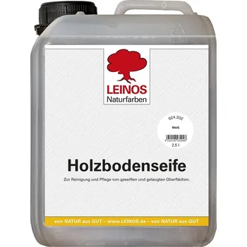 barva a nátěr na dřevo LEINOS 924.202 - Mýdlo na dřevěné podlahy bílé 2,5lt