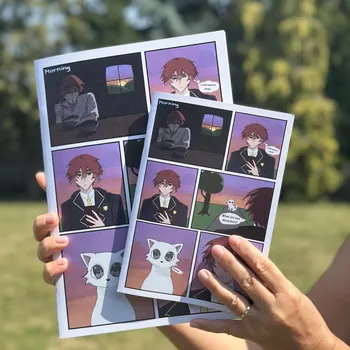 Sešit Be Nice EKO školní ekologický sešit Anime - A4 a A5 A5