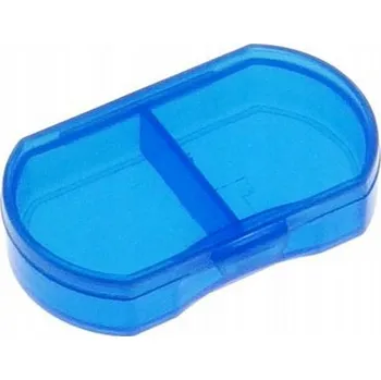 Organizér na léky, 2 přihrádky na den